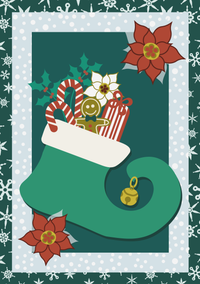 Greeting Cards - Ditsy Holiday